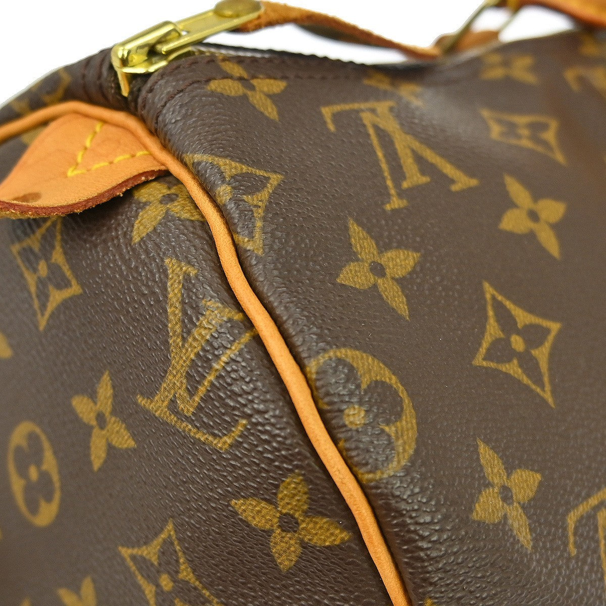 Louis Vuitton Speedy Handbag Monogram Canvas, Brown, Canvas, Handbag
