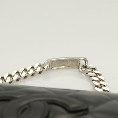 Chanel Vintage ID Bracelet Flap Bag Quilted Patent, BLACK, PATENT_LEATHER, Handbag