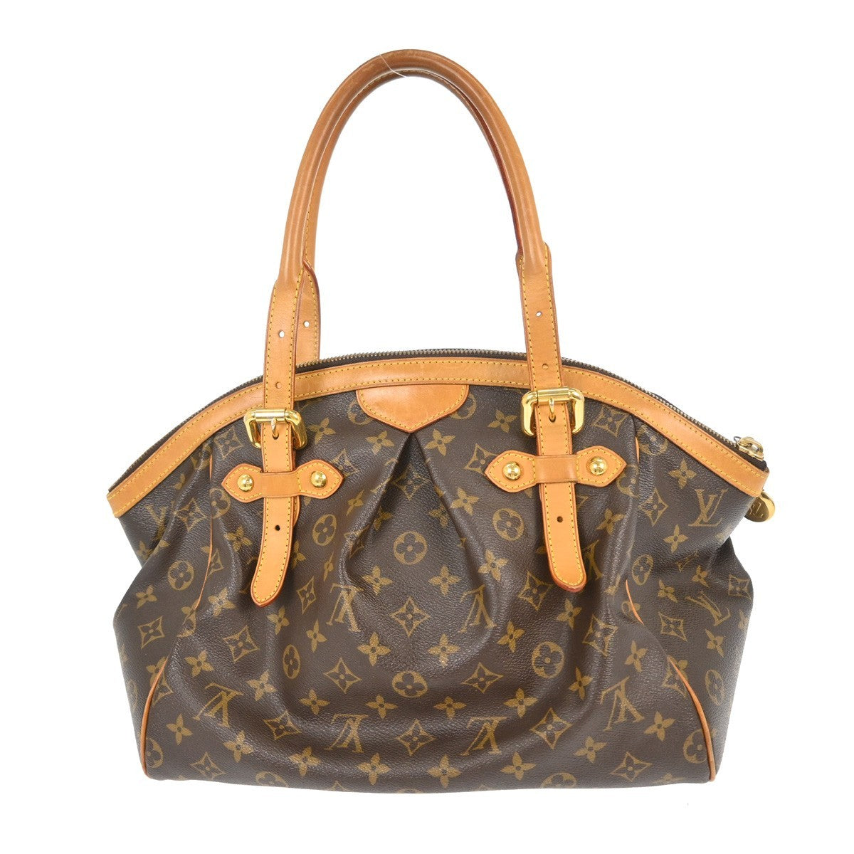 Louis Vuitton Tivoli Handbag Monogram Canvas, BROWN, CANVAS, Shoulder bag