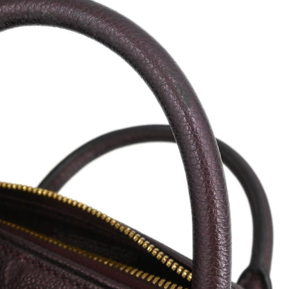Louis Vuitton Speedy Bandouliere Bag Monogram Empreinte Leather, PURPLE, LEATHER, Handbag