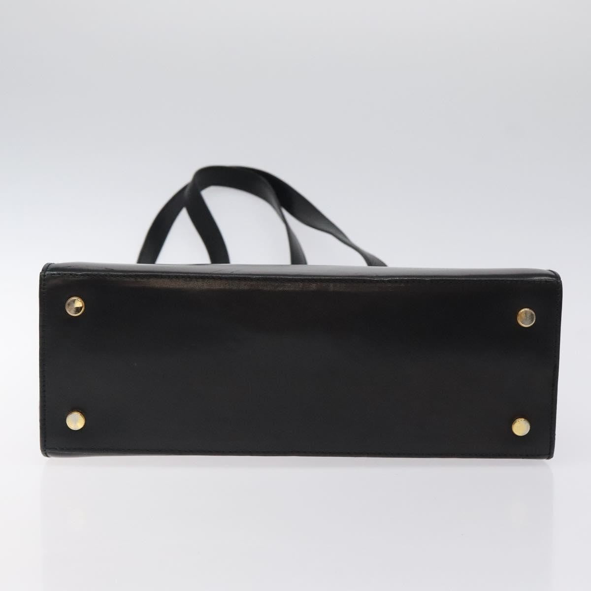 Salvatore Ferragamo Vala Shoulder Bag Leather, BLACK, LEATHER, Shoulder bag