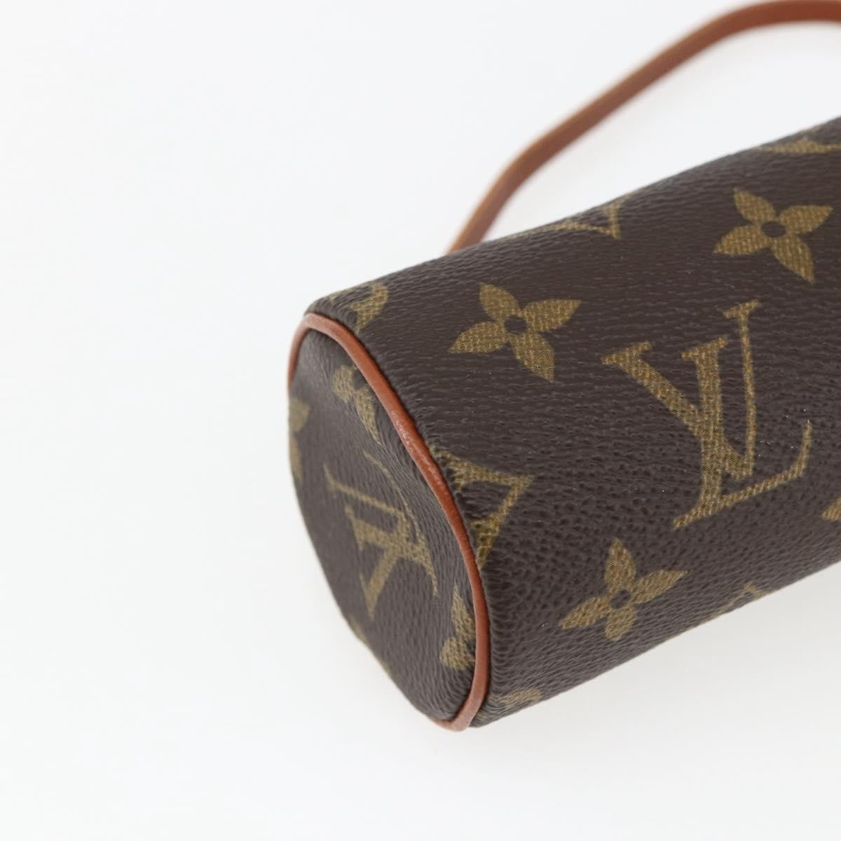 Louis Vuitton Papillon Pochette Monogram Canvas, BROWN, CANVAS, Clutche & pouche