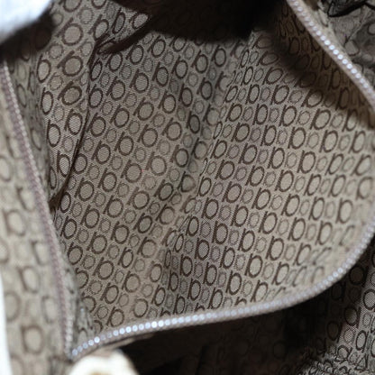 Salvatore Ferragamo Gancini Shoulder Bag Leather, WHITE, LEATHER, Shoulder bag