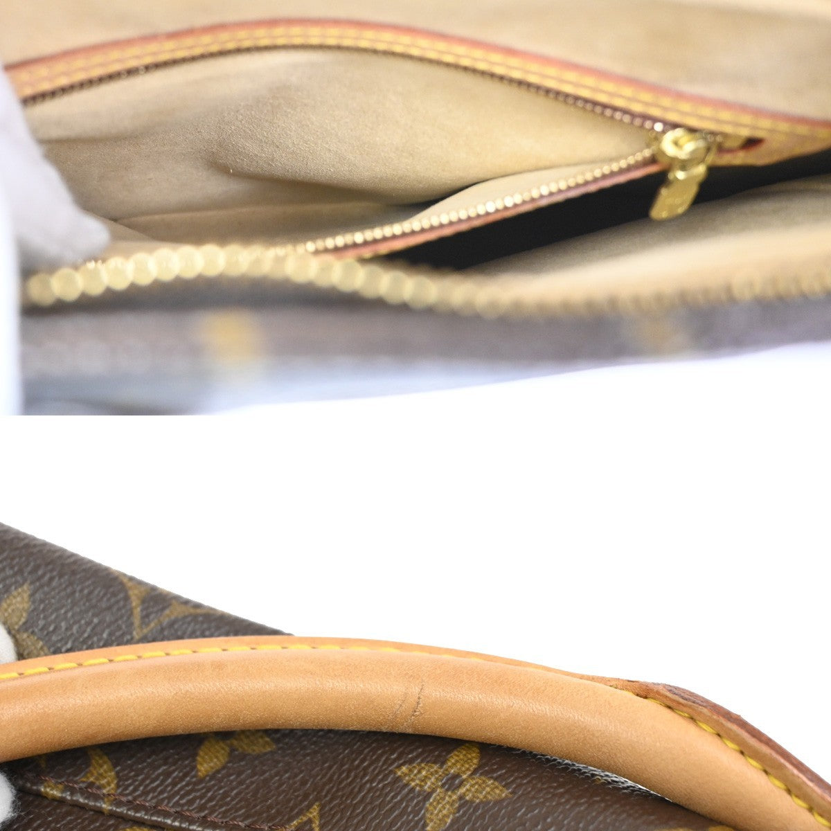 Louis Vuitton Looping Handbag Monogram Canvas, BROWN, CANVAS, Shoulder bag
