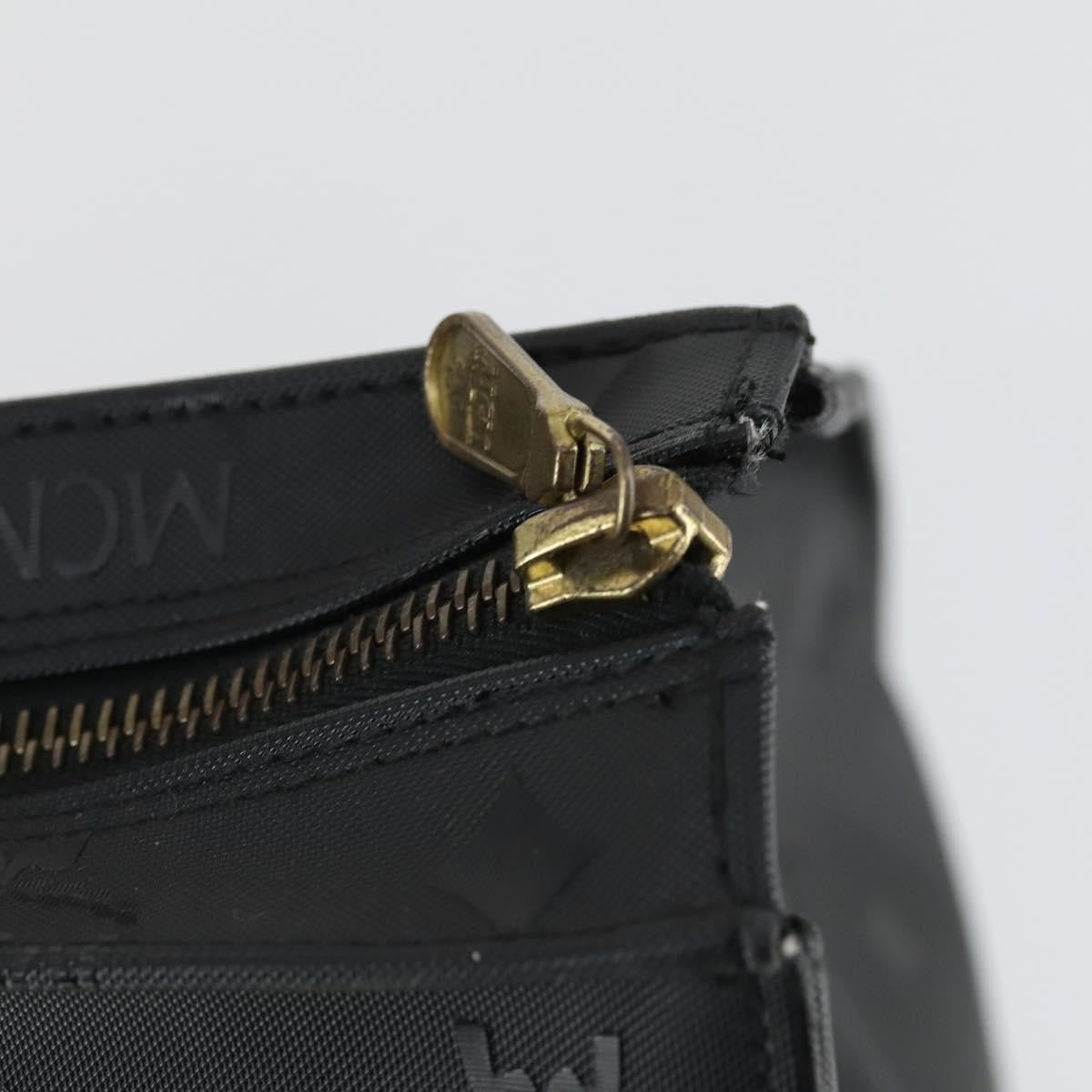 MCM Vintage Visetos Tote bag Canvas, BLACK, CANVAS, Tote bag