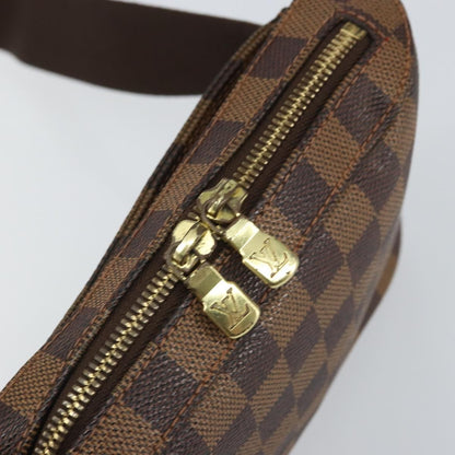 Louis Vuitton Geronimos Waist Bag Damier, BROWN, CANVAS, Shoulder bag