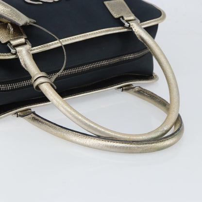 Loewe Amazona Bag Suede, NAVY, CANVAS, Handbag