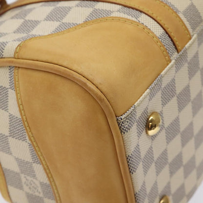 Louis Vuitton Berkeley Handbag Damier, BEIGE, CANVAS, Handbag