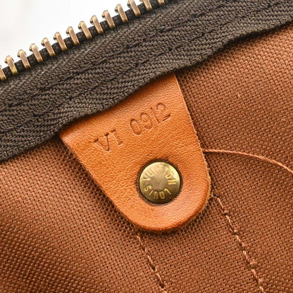 Louis Vuitton Keepall Bandouliere Bag Monogram Canvas, Brown, Canvas, Travel Bag