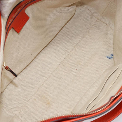 Gucci Soho Working Tote Leather, ORANGE, LEATHER, Handbag