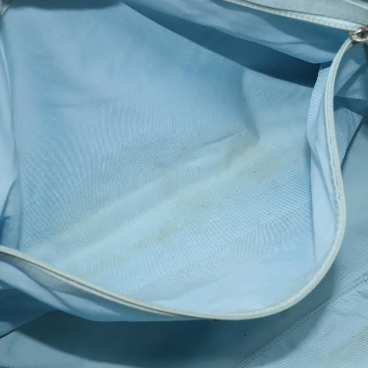 Chanel Travel Line Tote Nylon, BLUE, NYLON, Travel bag