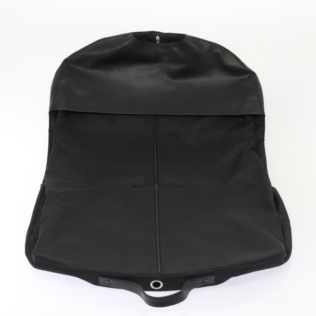 Loewe Anagram handbag Leather, BLACK, LEATHER, Handbag
