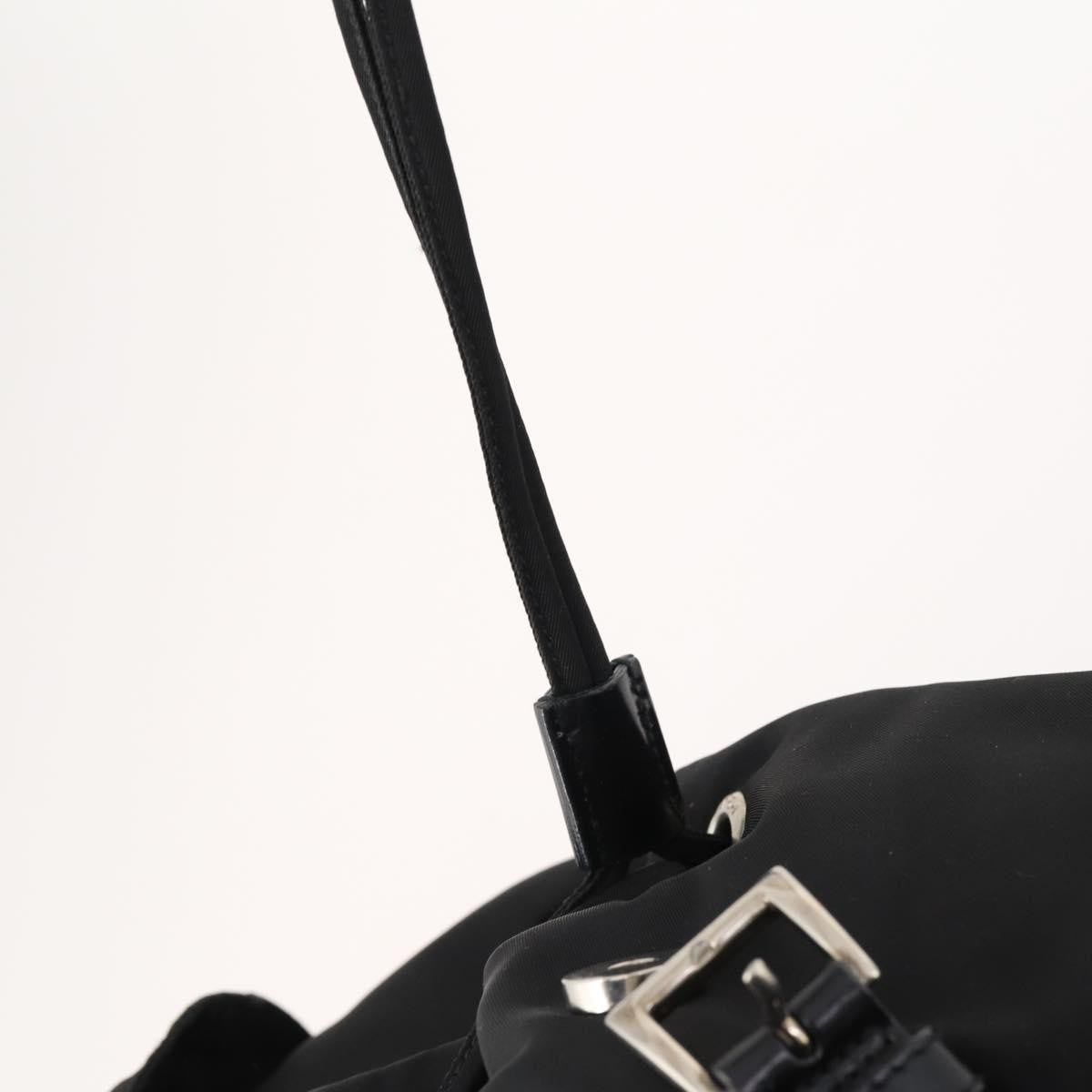 Prada Front Pocket Backpack Tessuto, BLACK, NYLON, Backpack