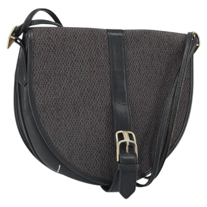Saint Laurent Vintage Shoulder Bag Canvas, GRAY, CANVAS, Shoulder bag