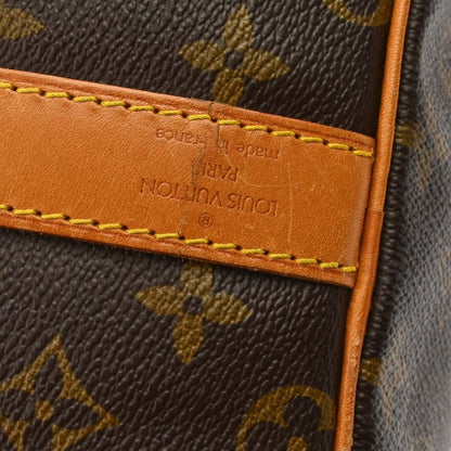 Louis Vuitton Keepall Bandouliere Bag Monogram Canvas, Brown, Canvas, Travel Bag