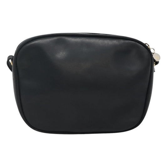 Salvatore Ferragamo Vala Shoulder Bag Leather, NAVY, LEATHER, Shoulder bag