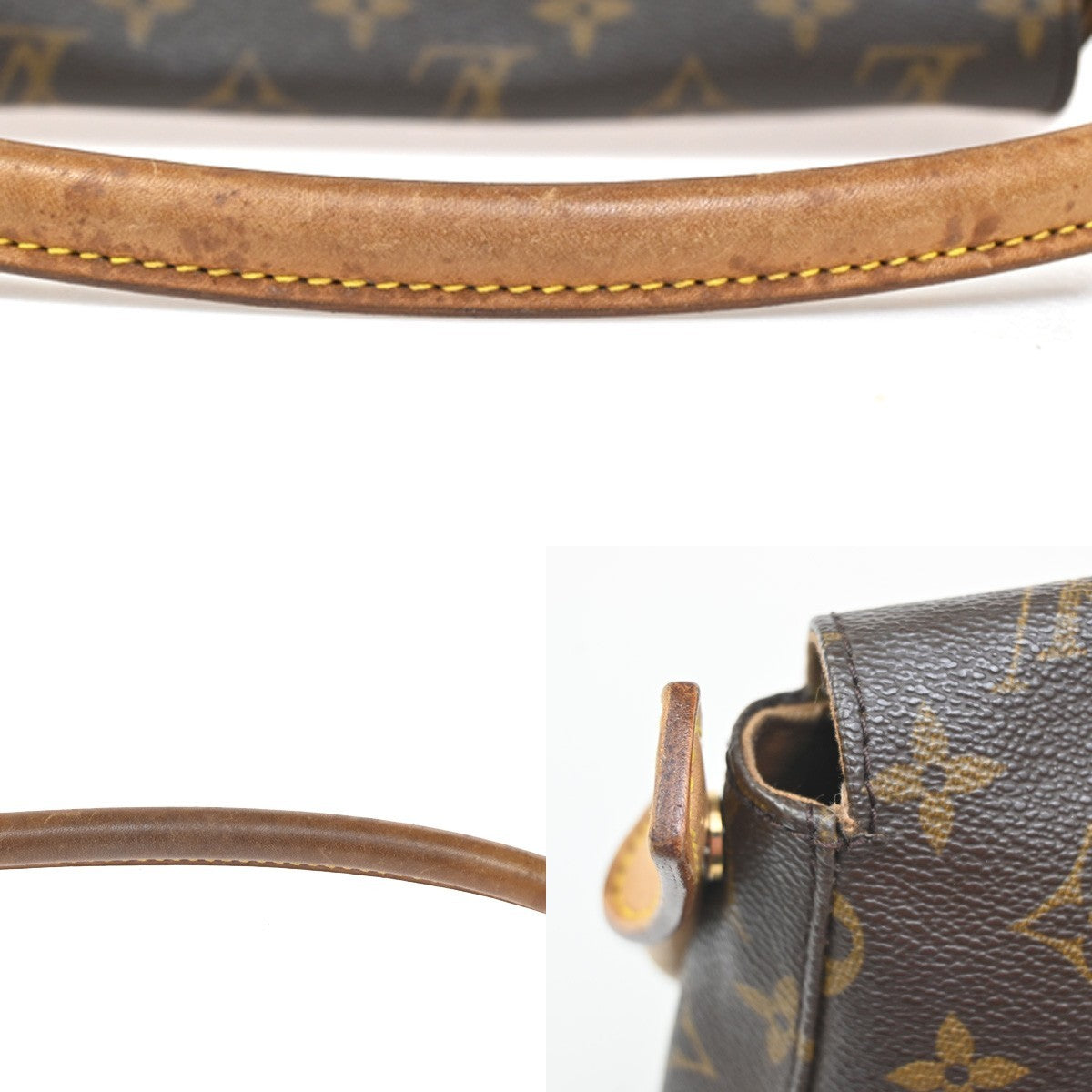Louis Vuitton Looping Handbag Monogram Canvas, BROWN, CANVAS, Shoulder bag