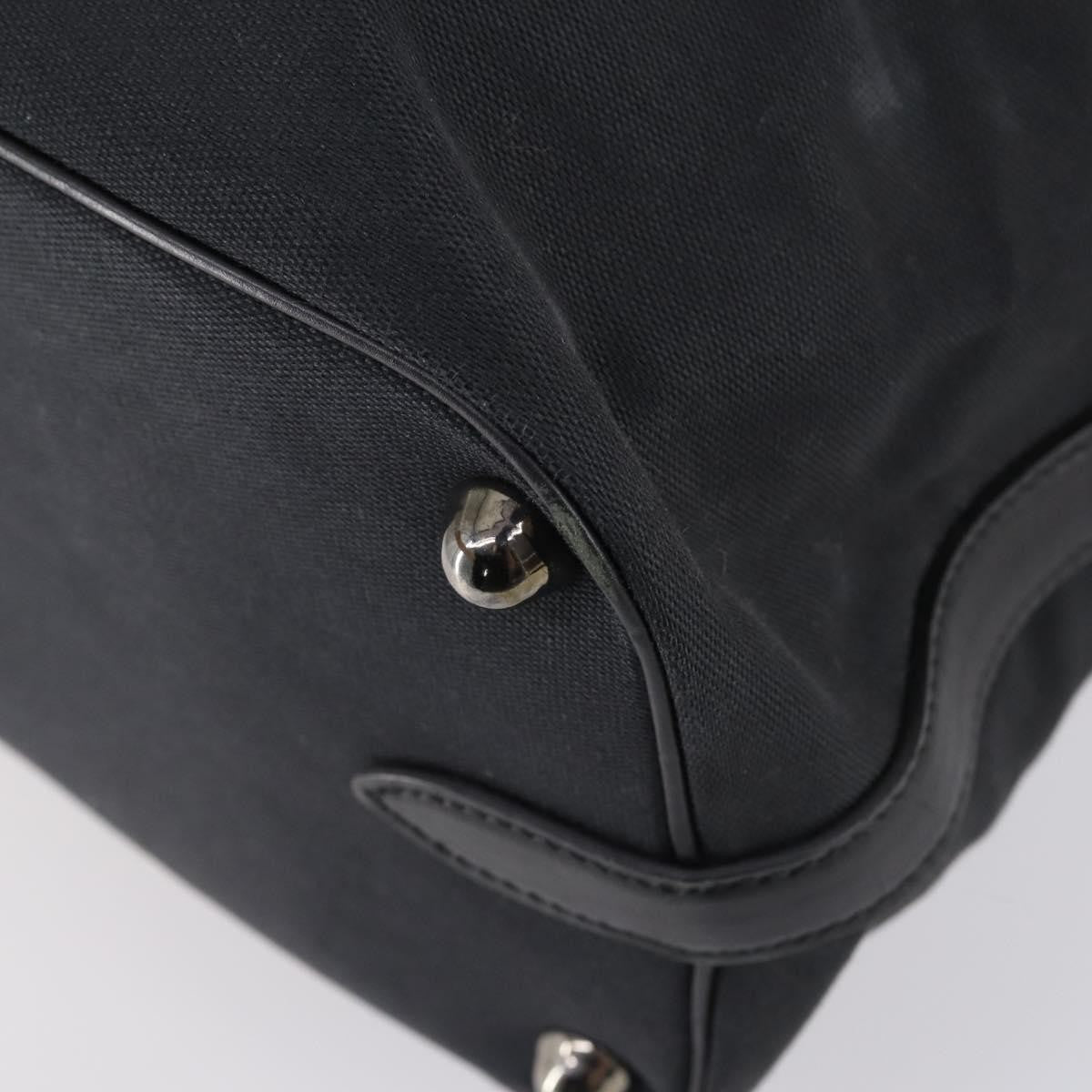 Gucci Vanity Tote Canvas, BLACK, CANVAS, Handbag