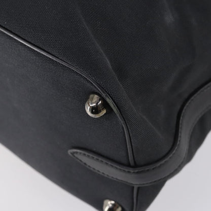 Gucci Vanity Tote Canvas, BLACK, CANVAS, Handbag