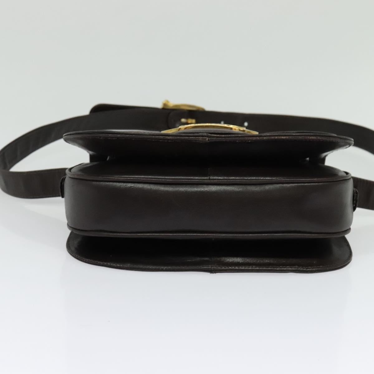 Celine C Sulky Shoulder bag Canvas and Leather, BEIGE, CANVAS, Shoulder bag