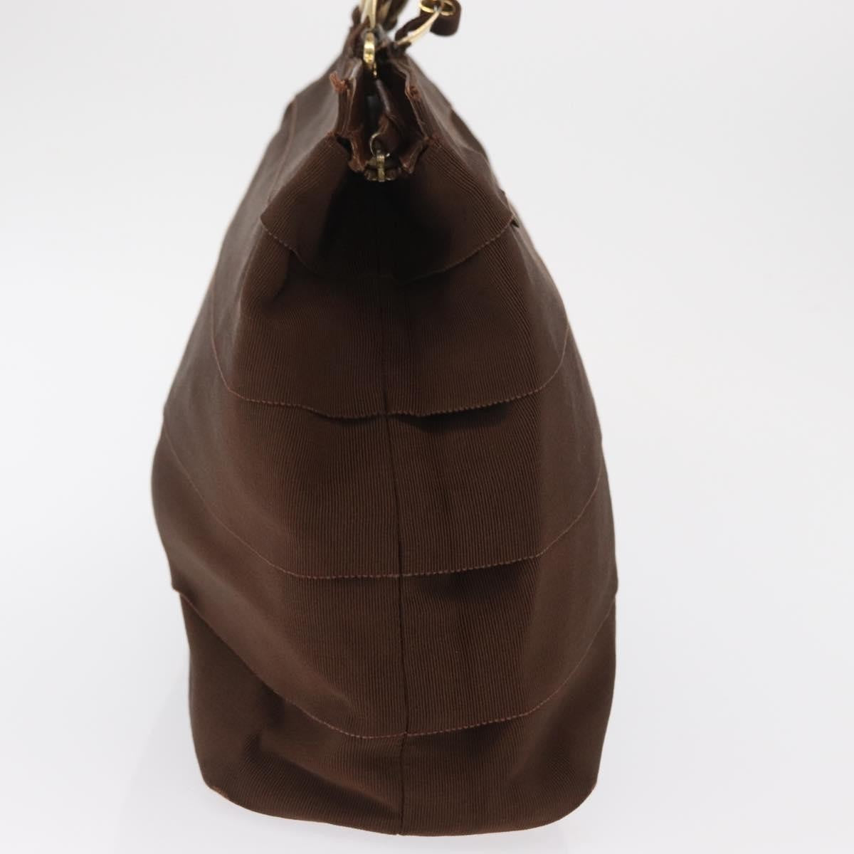 Salvatore Ferragamo Vala tote Canvas, BROWN, CANVAS, Tote bag