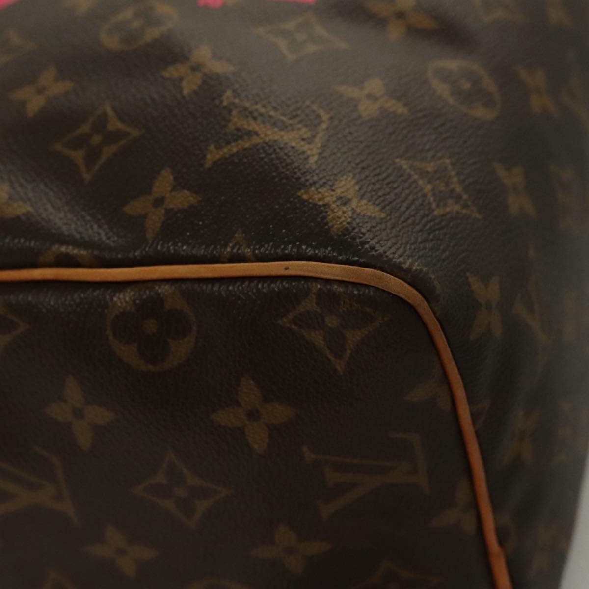 Louis Vuitton Speedy Handbag Limited Edition V Monogram Canvas, BROWN, CANVAS, Handbag