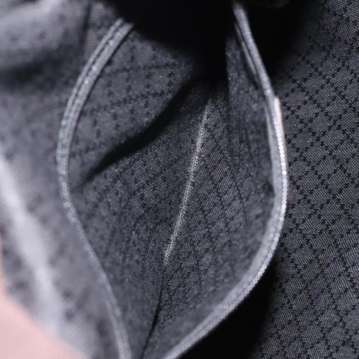 Gucci Vintage Bamboo Handle Tote Nylon, BROWN, NYLON, Tote bag