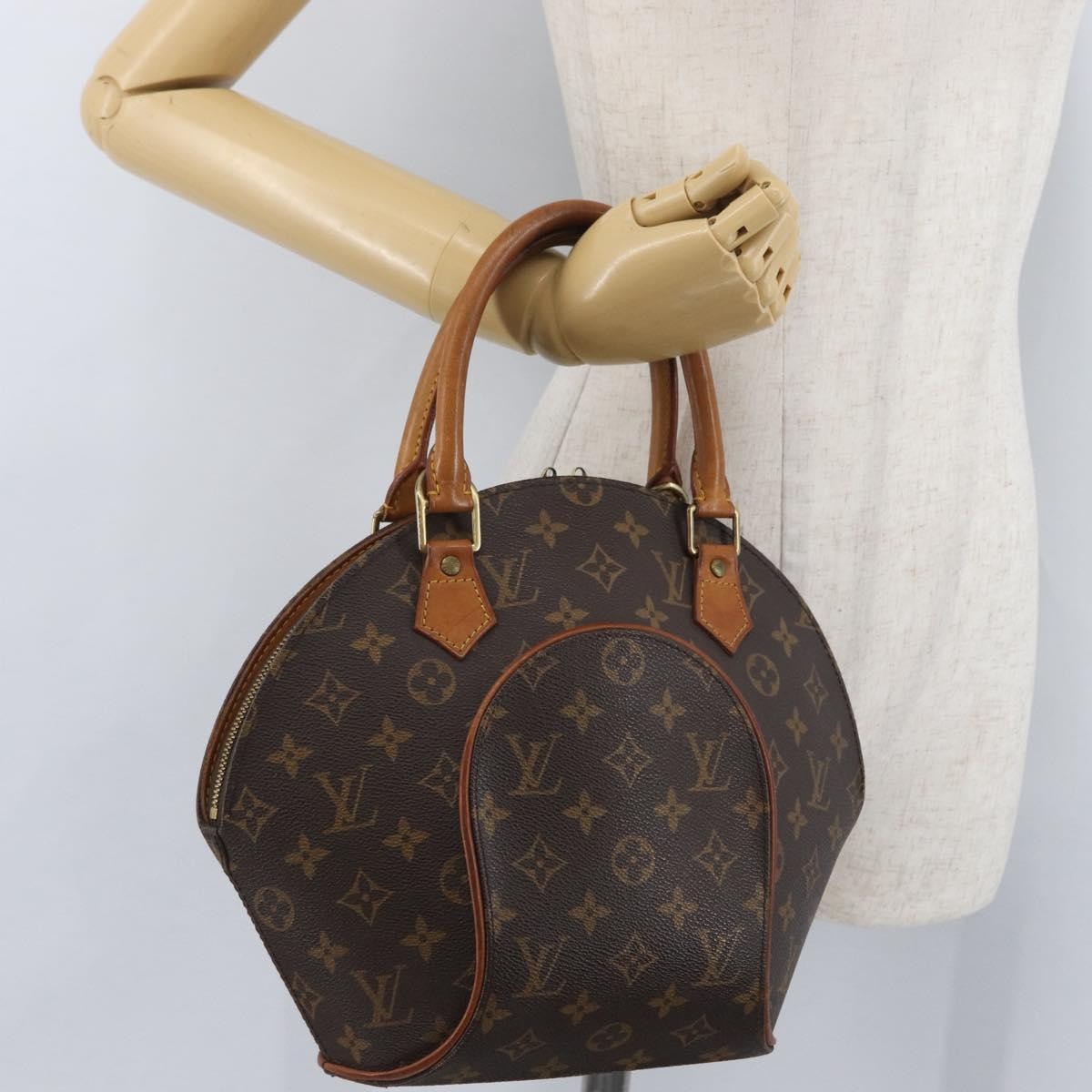 Louis Vuitton Ellipse Bag Monogram Canvas, BROWN, CANVAS, Handbag