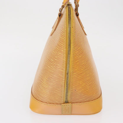 Louis Vuitton Alma Handbag Epi Leather, YELLOW, LEATHER, Handbag