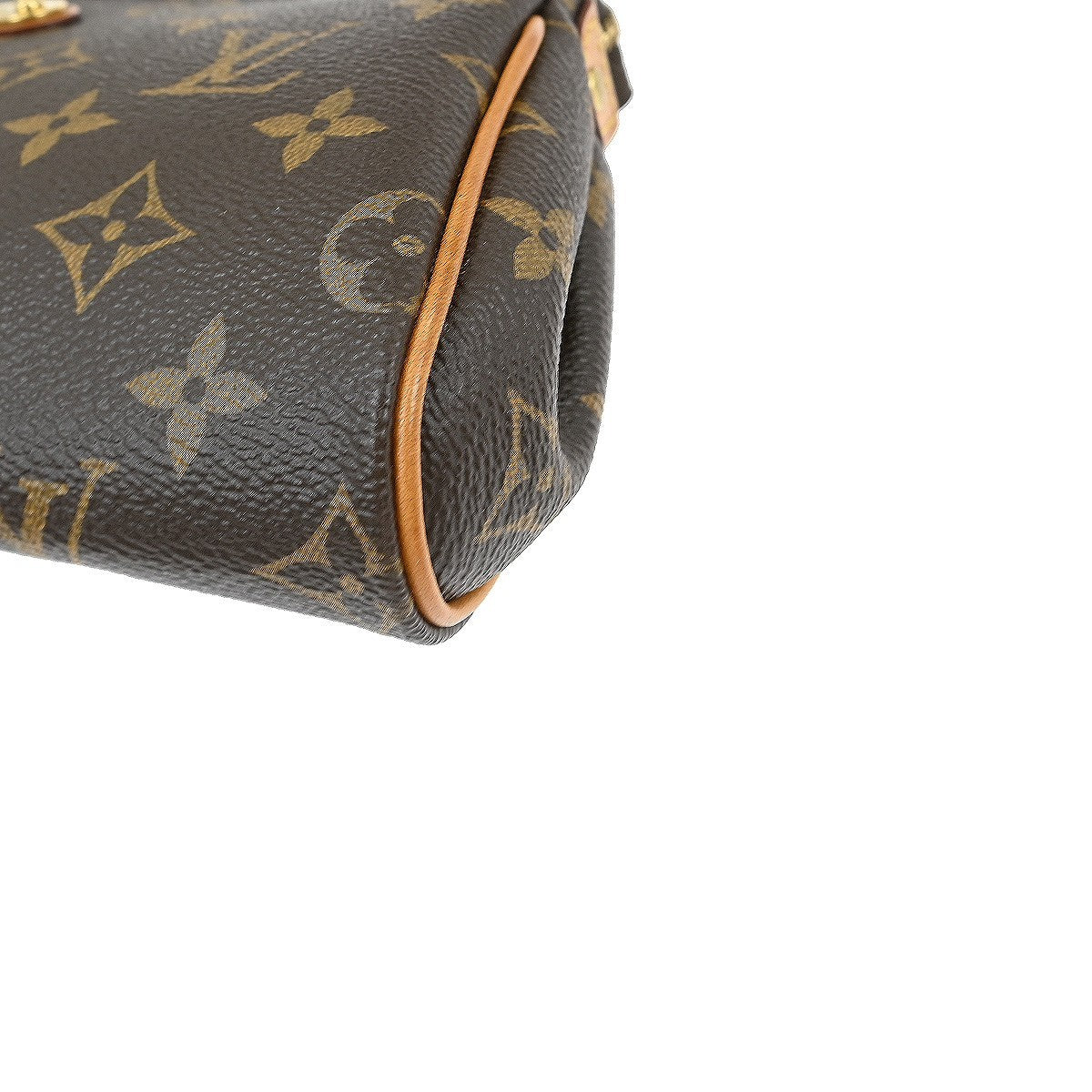 Louis Vuitton Eva Handbag Monogram Canvas, BROWN, CANVAS, Clutche & pouche
