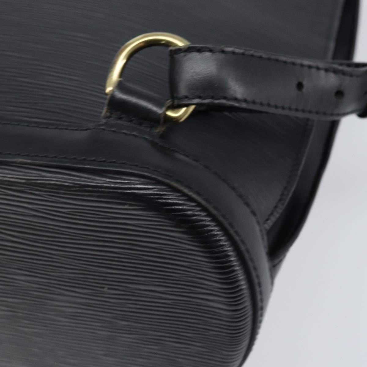 Louis Vuitton Gobelins Backpack Epi Leather, BLACK, LEATHER, Backpack