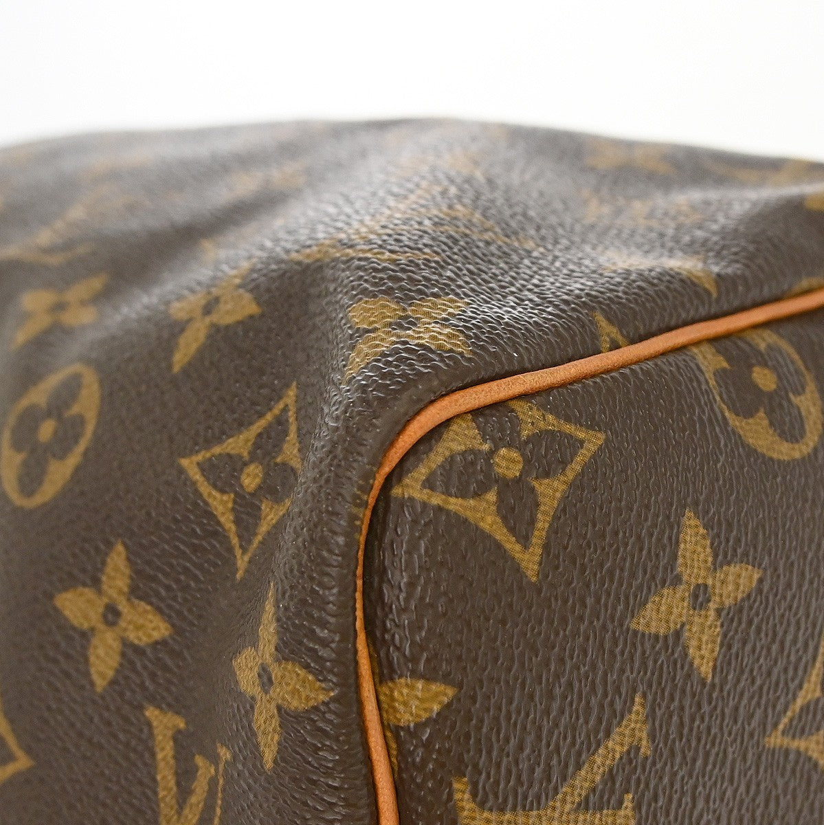 Louis Vuitton Speedy Handbag Monogram Canvas, Brown, Canvas, Handbag