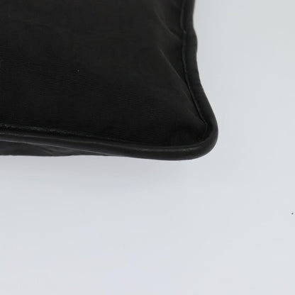 Salvatore Ferragamo Vintage Shoulder Bag Nylon, Black, Nylon, Shoulder Bag