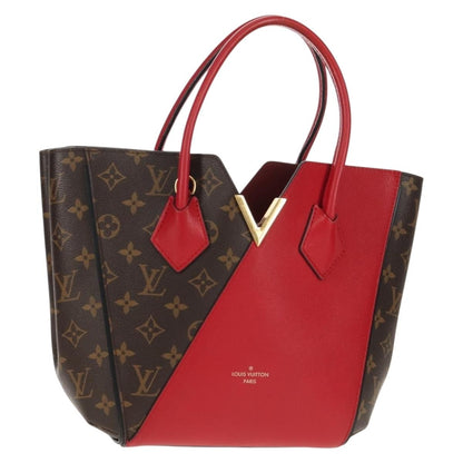 Louis Vuitton Kimono Handbag Monogram Canvas and Leather, Red, Canvas, Handbag