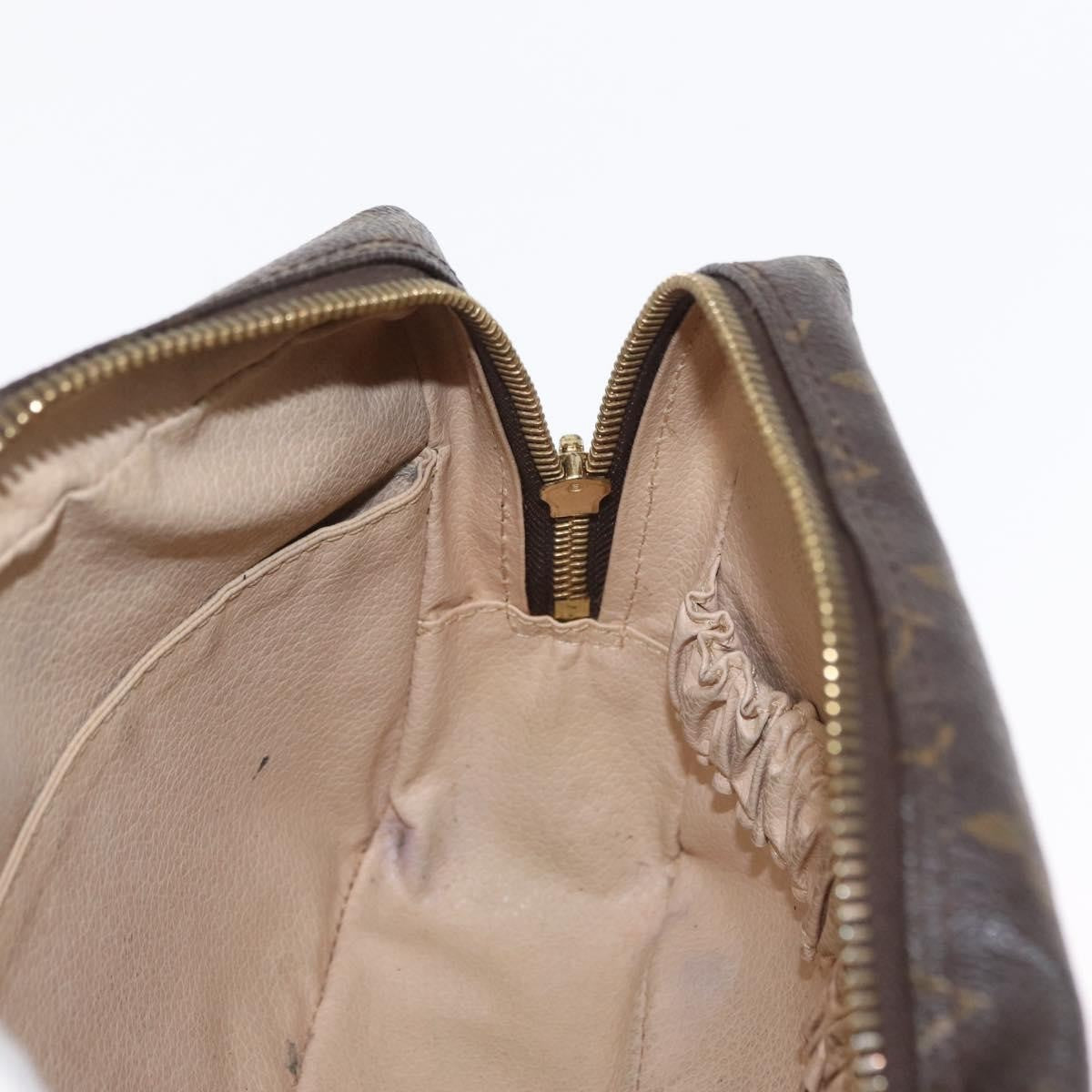 Louis Vuitton Trousse Toilette Monogram Canvas, BROWN, CANVAS, Clutche & pouche