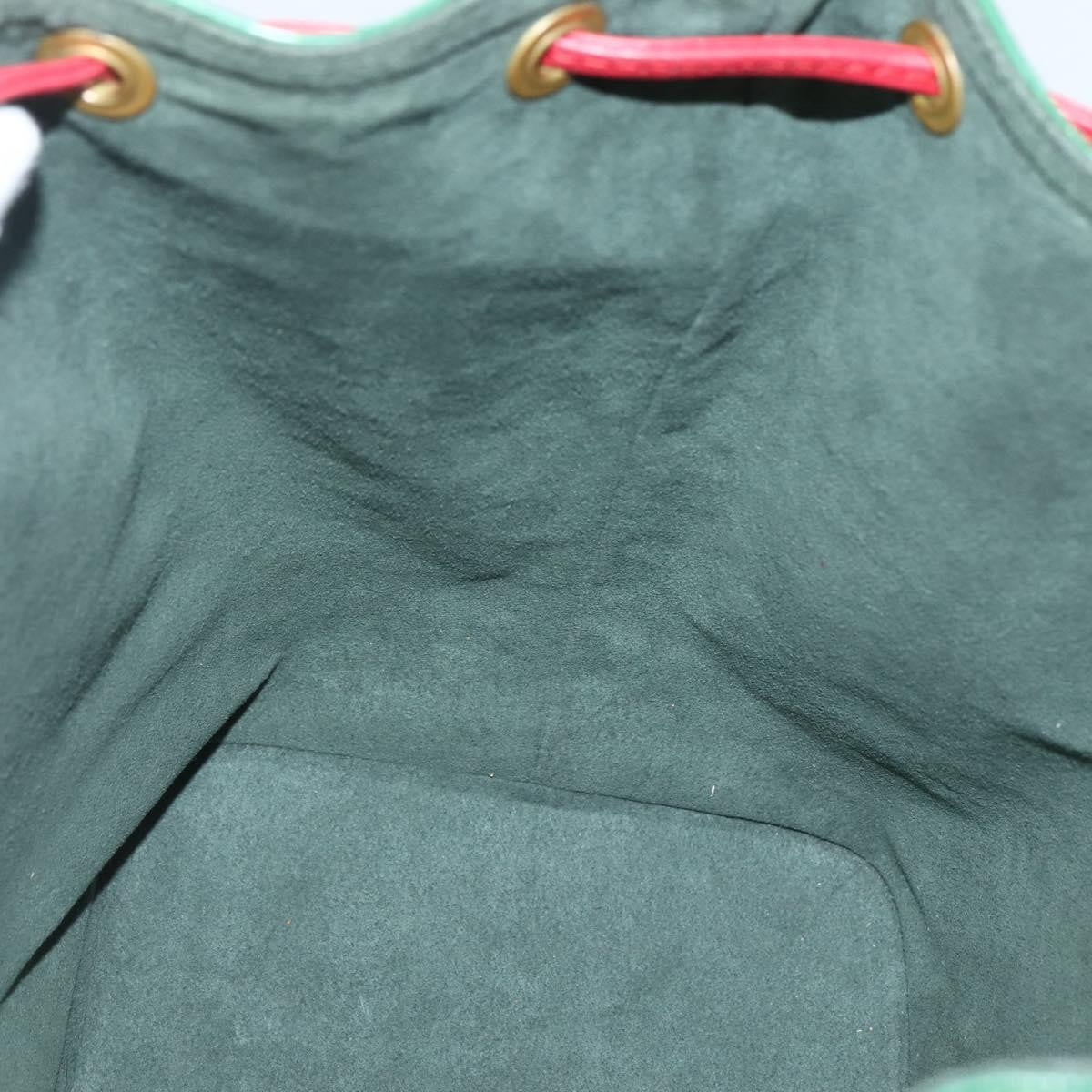 Louis Vuitton Bicolor Petit Noe Handbag Epi Leather, GREEN, LEATHER, Shoulder bag