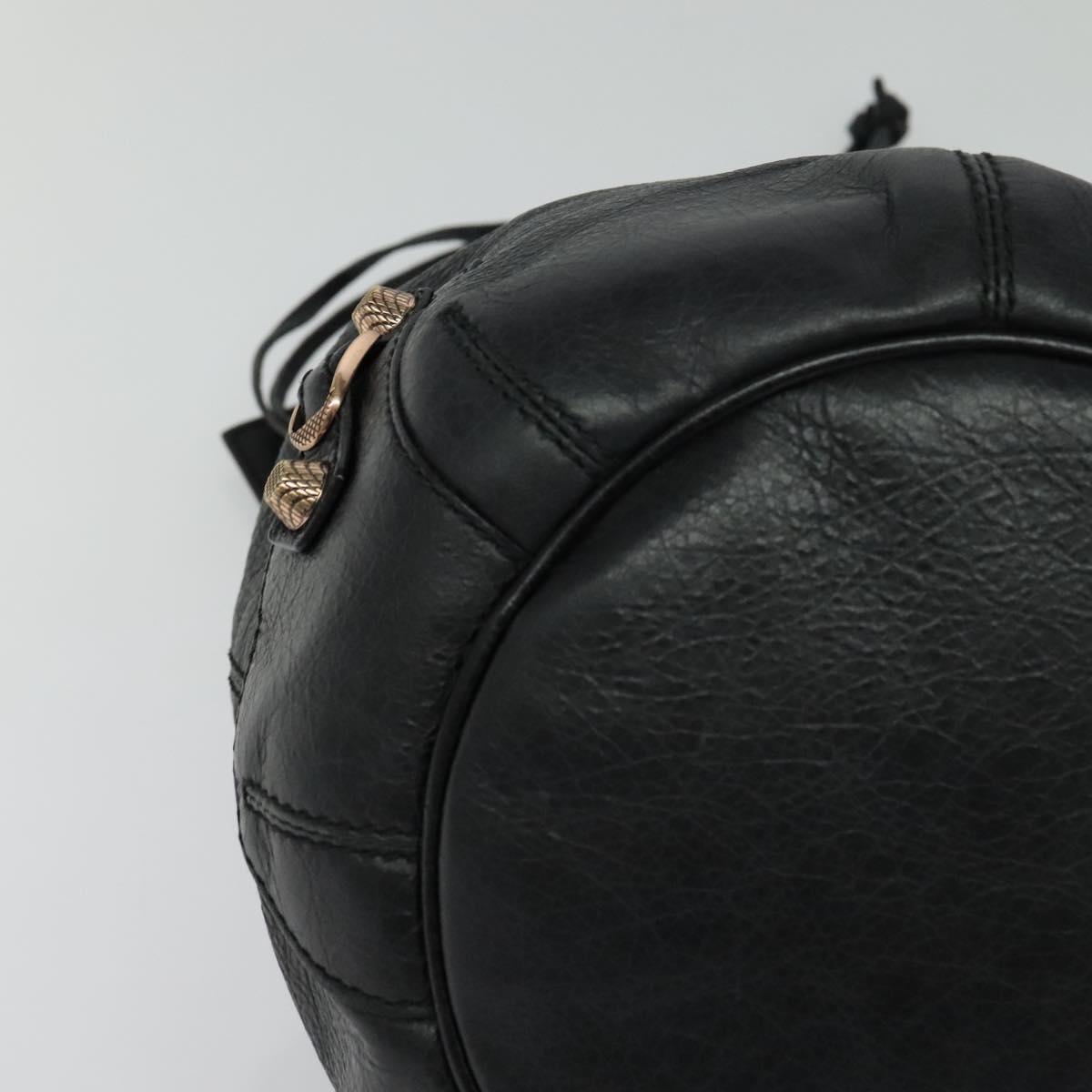 Balenciaga Pom Pon Giant Studs Bag Leather, BLACK, LEATHER, Handbag