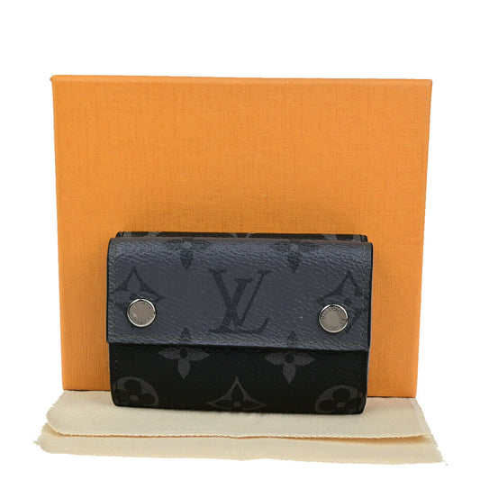 Louis Vuitton Discovery Wallet Reverse Monogram Eclipse Canvas, BLACK, CANVAS, Wallets