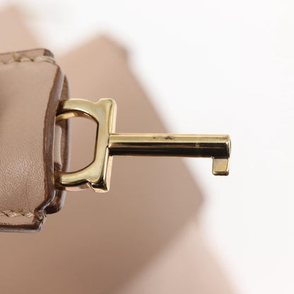 Salvatore Ferragamo Sookie Satchel Leather, PINK, LEATHER, Handbag