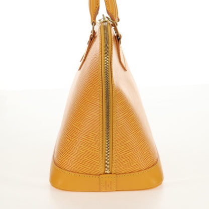 Louis Vuitton Alma Handbag Epi Leather, YELLOW, LEATHER, Handbag
