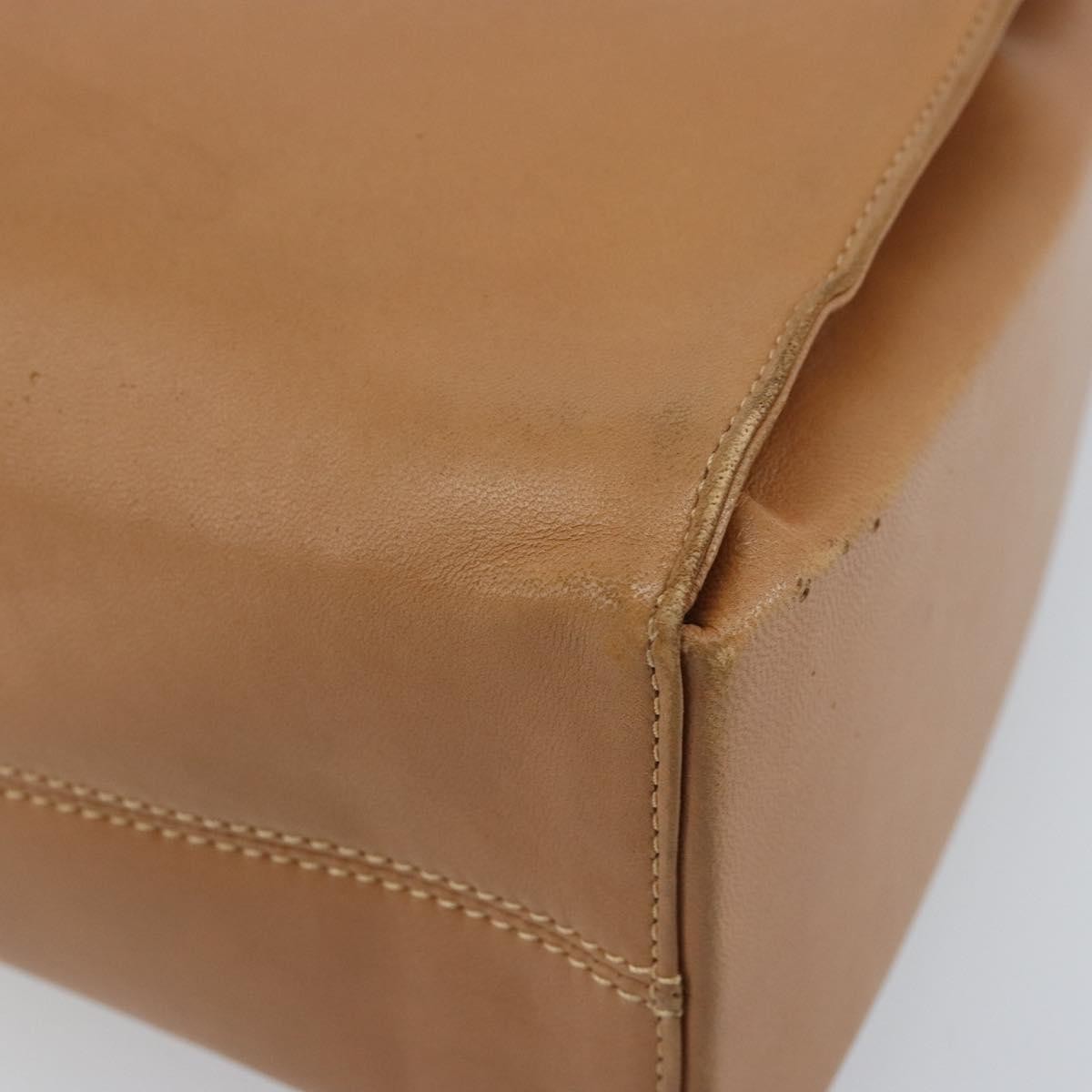 Loewe Anagram handbag Leather, Brown, Leather, Handbag