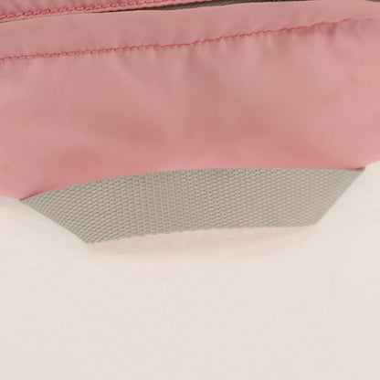 Prada Double Buckle Backpack Tessuto, Pink, Nylon, Backpack