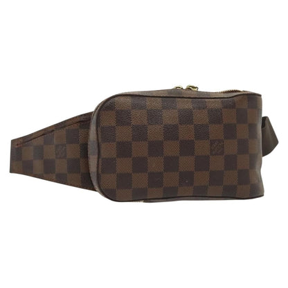 Louis Vuitton Geronimos Waist Bag Damier, BROWN, CANVAS, Shoulder bag