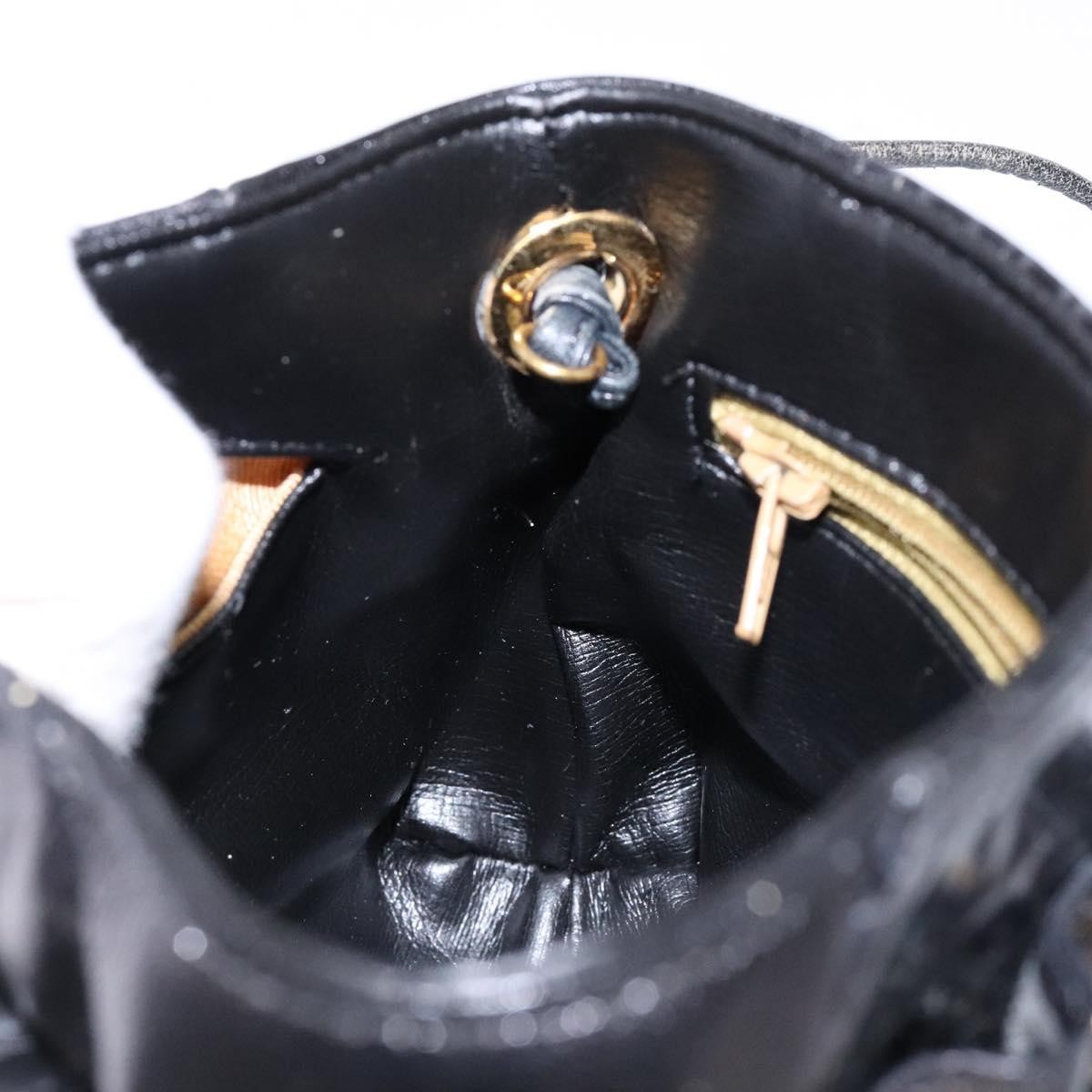 Givenchy Vintage 4G shoulder bag Leather, BLACK, LEATHER, Shoulder bag