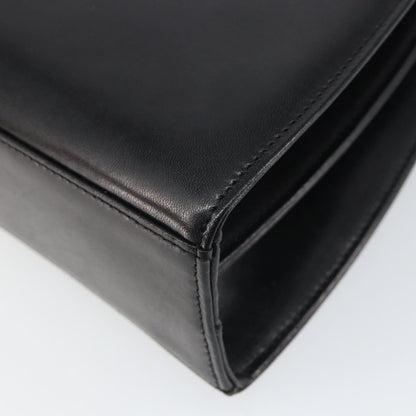 Givenchy Vintage Handbag Leather, BLACK, LEATHER, Handbag