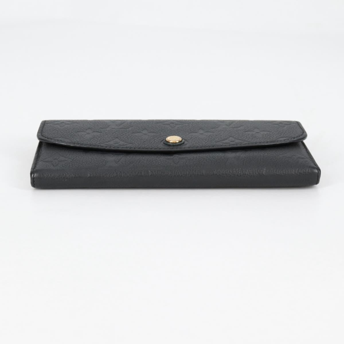 Louis Vuitton Portefeuille Sarah Wallet Monogram Empreinte, BLACK, LEATHER, Wallets