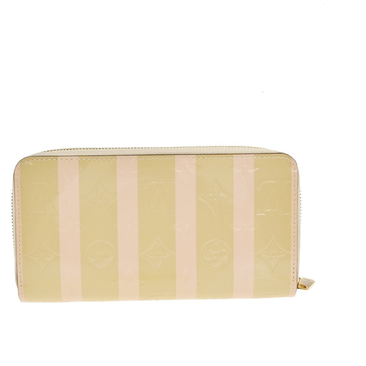 Louis Vuitton Zipped Wallet Monogram Eclipse Canvas, BEIGE, PATENT_LEATHER, Wallets