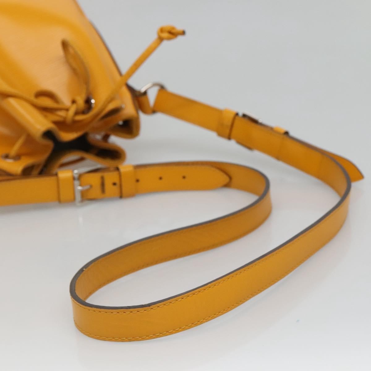 Louis Vuitton Petit Noe NM Handbag Epi Leather, Yellow, Leather, Shoulder Bag