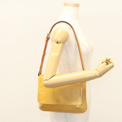 Louis Vuitton Thompson Street Handbag Monogram Vernis, BEIGE, PATENT_LEATHER, Handbag