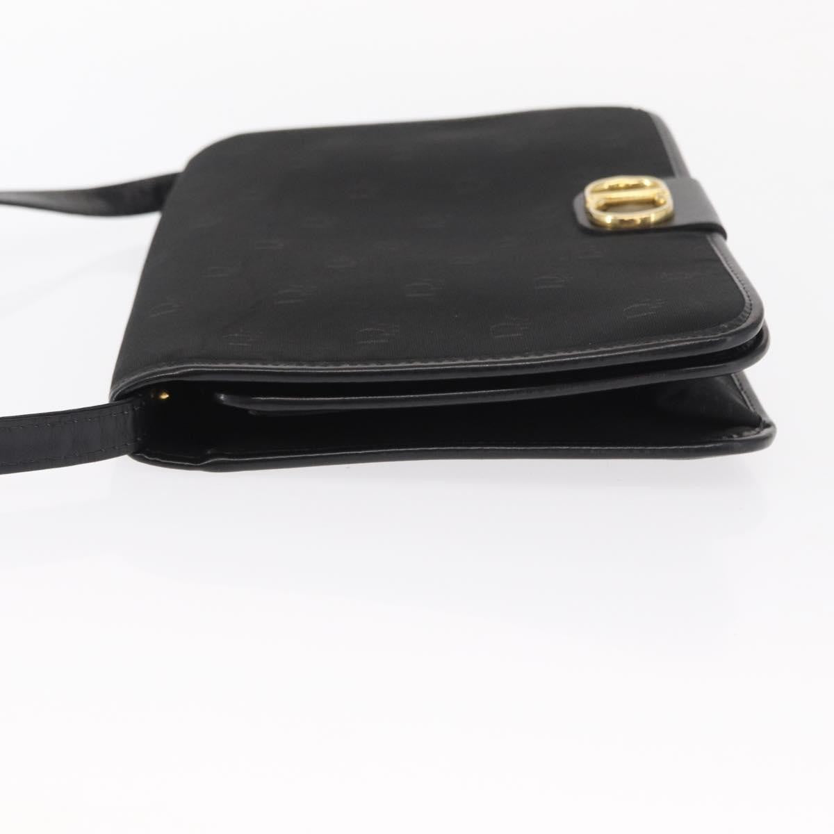Christian Dior Vintage Shoulder Bag Nylon, BLACK, NYLON, Shoulder bag